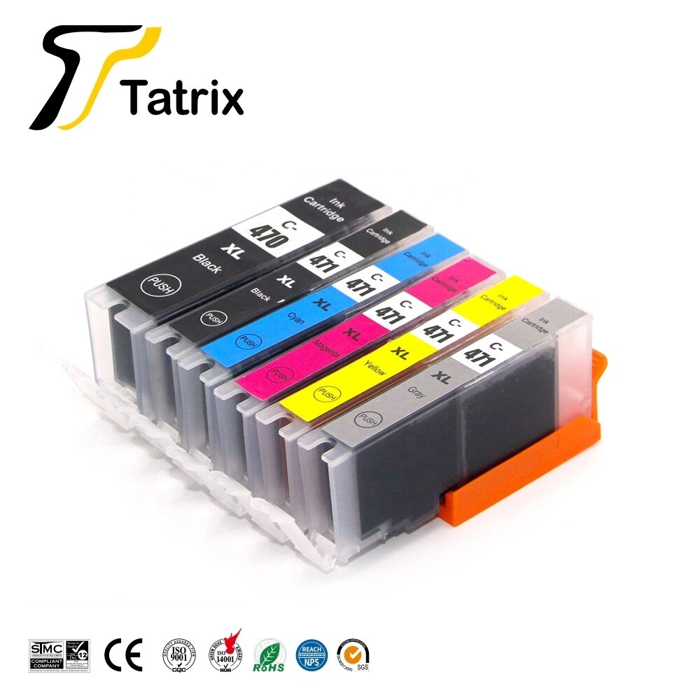 Tatrix ĳ 470 471 PGI470XL CLI-471XL PGI470 ũ īƮ, ĳ PIXMA MG7740 PIXMA TS8040/TS9040 Ϳ
